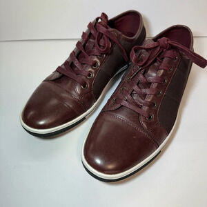 ZANZARA Men’s Rory Casual Lace-up Sneaker Maroon Nordstrom Size 9